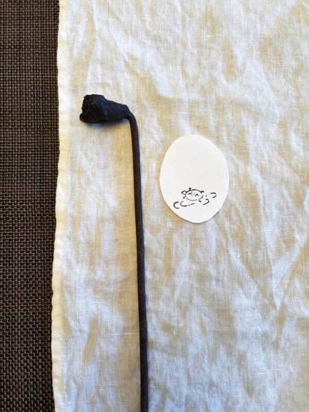 画像2: 水に浮かぶ亀 /焼き印 (2)