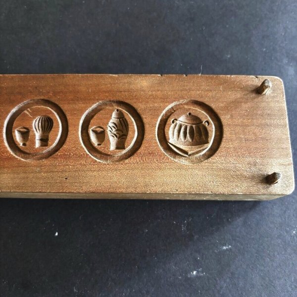 画像5: 茶道 /菓子木型. (5)