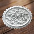 画像1: 蜜蜂とお花畑*springerle cookie stamp (1)