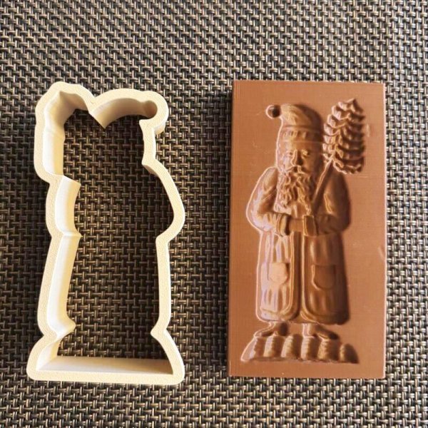 画像2: サンタクロース+cookie cutter*springerle cookie stamp (2)