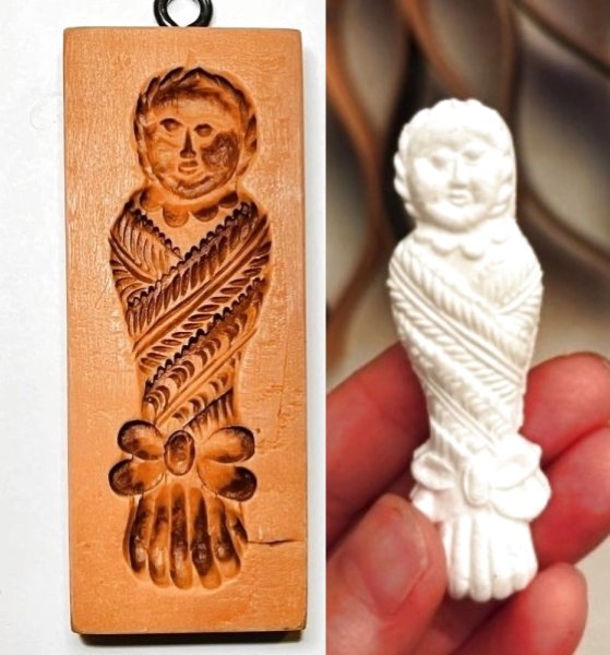 画像1: 1750年頃の赤ちゃん（Baby circa 1750）/cookie mould by anis-paradies (1)