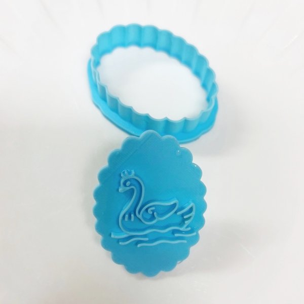 画像3: 白鳥*swan/cookie stamp & cutter (3)