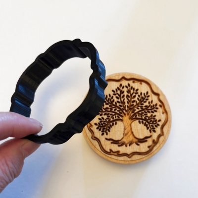 画像3: 木のモチーフ/Tree of Life＋カッター付き*wood cookie mold