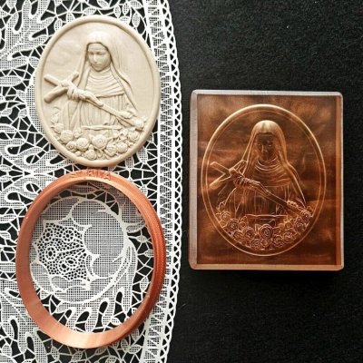 画像2: ☆送料無料☆ Saint Rita /カッシアの聖リタ cookie stamp & cutter