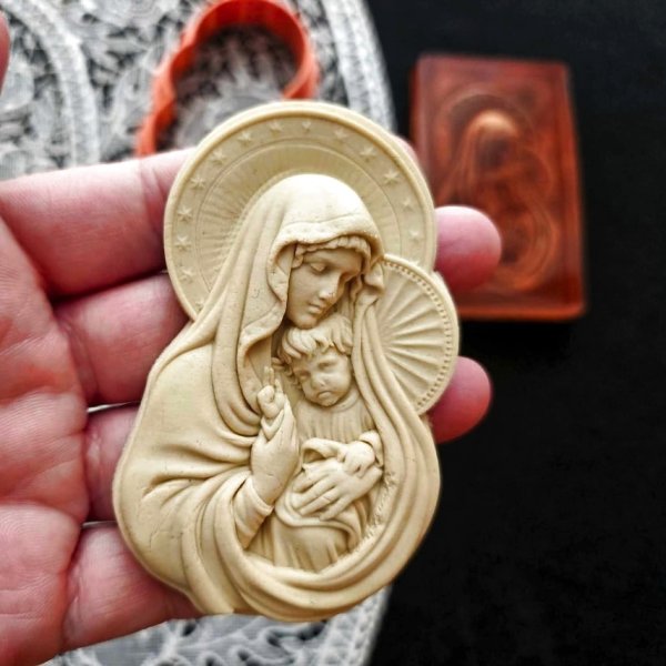 画像1: 聖母マリアの賛歌*Magnificat/cookie stamp & cutter (1)