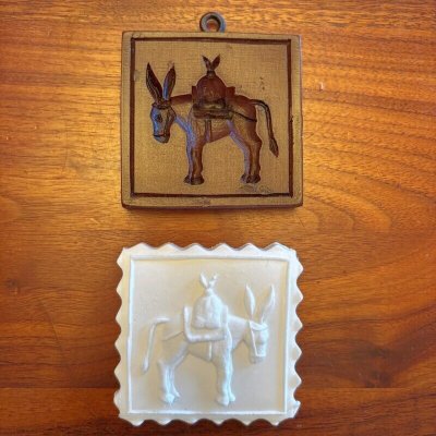 画像1: Donkey*荷物を運ぶロバ/cookie mould