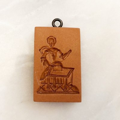 画像1: Woman Knitting*編み物をする女性/cookie mold  by anis-oaradies 
