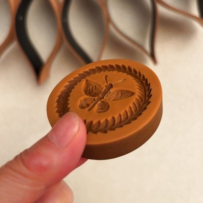 画像3: Butterfly with Leaf *蝶々と葉っぱ/cookie mold  by anis-oaradies 
