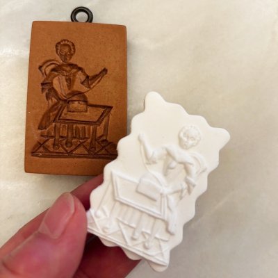 画像3: Woman Knitting*編み物をする女性/cookie mold  by anis-oaradies 