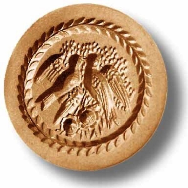 画像1: Two Doves*2羽の鳩/cookie mold  by anis-oaradies  (1)