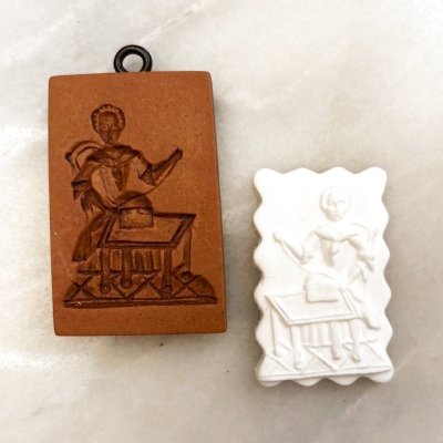 画像2: Woman Knitting*編み物をする女性/cookie mold  by anis-oaradies 