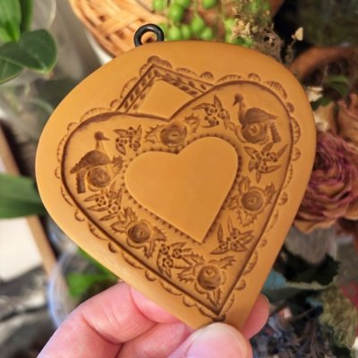 画像3: 薔薇と鳩 Heart with Rose Wreath/cookie mold  by anis-oaradies 