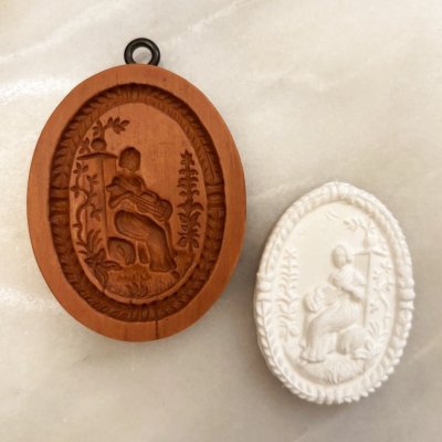 画像2: マンドリンを持つ女性*Woman wit Mandolin/cookie mould by anis-oaradies