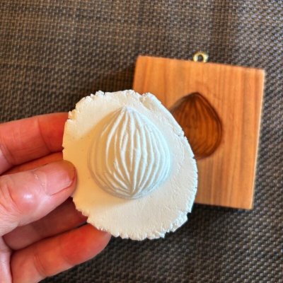 画像1: 【お問い合わせ商品】胡桃/walnut*cookie mold/菓子木型作家 komorebi.