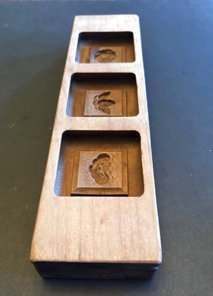 画像2: 松竹梅 /菓子木型. (2)