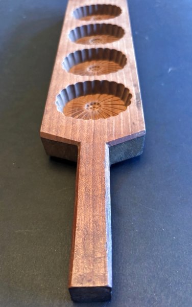 画像2: 菊＜四連＞ /菓子木型. (2)