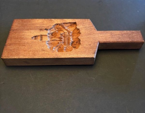 画像3: 灯台と村＜石廊崎の石室神社＞菓子木型. (3)