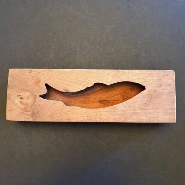 画像2: 鮎*アユ /菓子木型. (2)