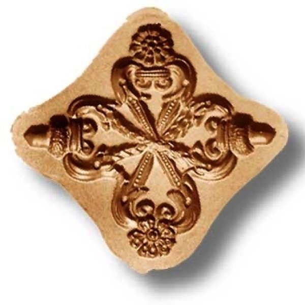 画像1: どんぐりと薔薇の飾り*Ornament with Acorns and Roses /cookie mold  by anis-oaradies  (1)