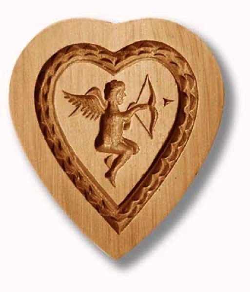 画像1: キューピットのハート*Heart with Cupid /cookie mold  by anis-oaradies  (1)