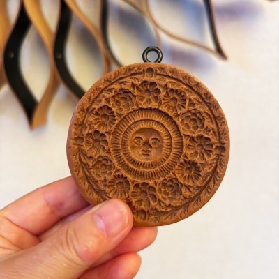 画像2: 太陽と花*Sun with Flowers/cookie mold  by anis-oaradies 