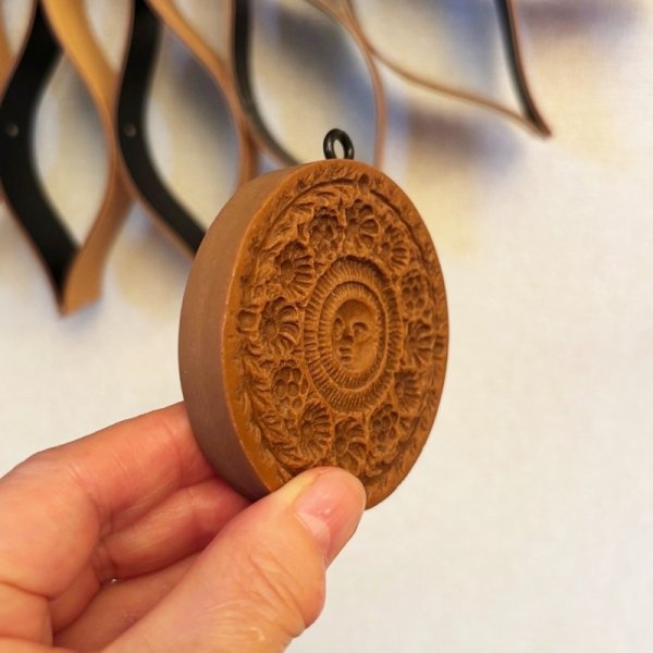 画像2: 太陽と花*Sun with Flowers/cookie mold  by anis-oaradies  (2)
