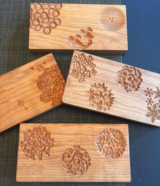 画像4: さくら*紫陽花*モミジ*雪の結晶 / 四季の紋【菓子木型】 (4)