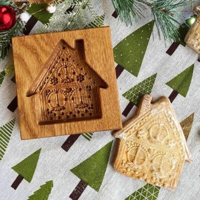 画像1: ジンジャーブレッドハウス/Gingerbread House *cookie mold