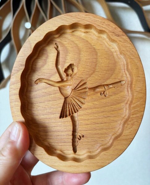 画像2: バレリーナ/Ballerina *cookie mold (2)