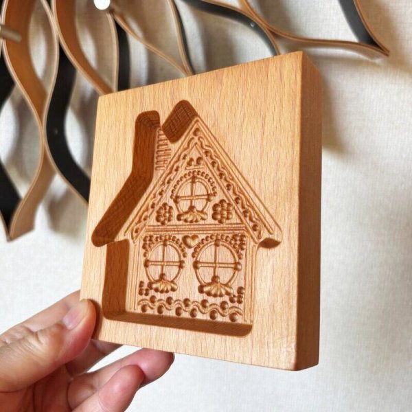 画像3: ジンジャーブレッドハウス/Gingerbread House *cookie mold (3)