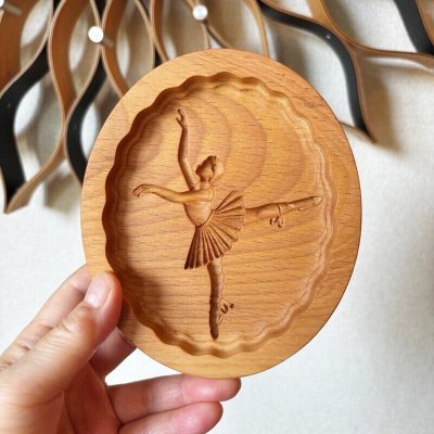 画像1: バレリーナ/Ballerina *cookie mold