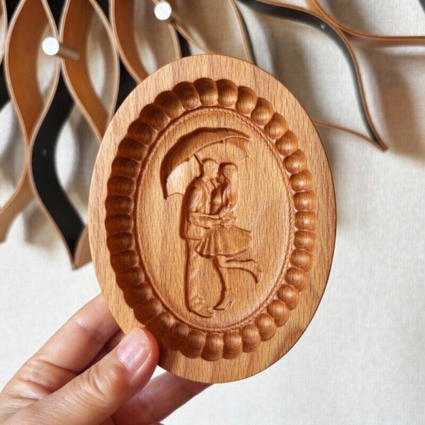画像1: 傘の下のふたり *cookie mold (1)