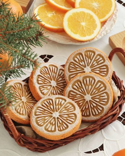 画像3: オレンジ*Orange /wood gingerbread cookie mold
