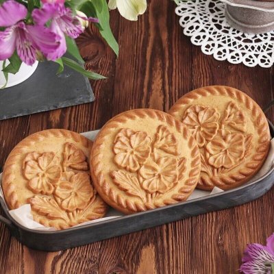 画像3: ビオラ*viola /wood gingerbread cookie mold
