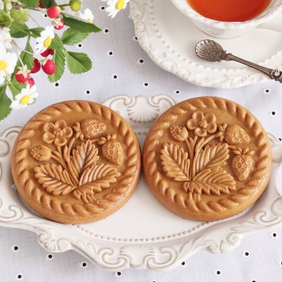 画像2: ストロベリー*Strawberry /wood gingerbread cookie mold