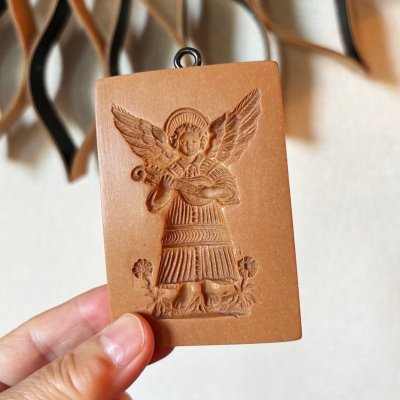 画像1: マンドリンを弾く天使*Angel with Mandolin /cookie mold  by anis-paradies 