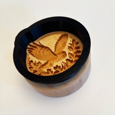 画像3: 【送料無料】ふくろう /Flying Owl＋カッター付き*wood cookie mold 
