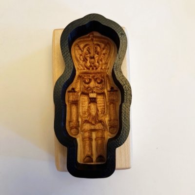 画像3: 【送料無料】くるみ割り人形 /Nutcracker＋カッター付き*wood cookie mold 