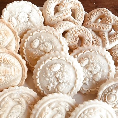画像3: Wedding Bouquet /ウエディングブーケ*wood cookie mold