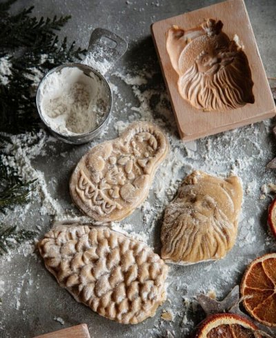 画像3: サンタクロース/wood cookie mold