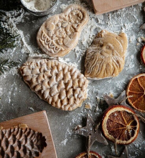 画像4: 松ぼっくり/ Pine cone*wood cookie mold (4)