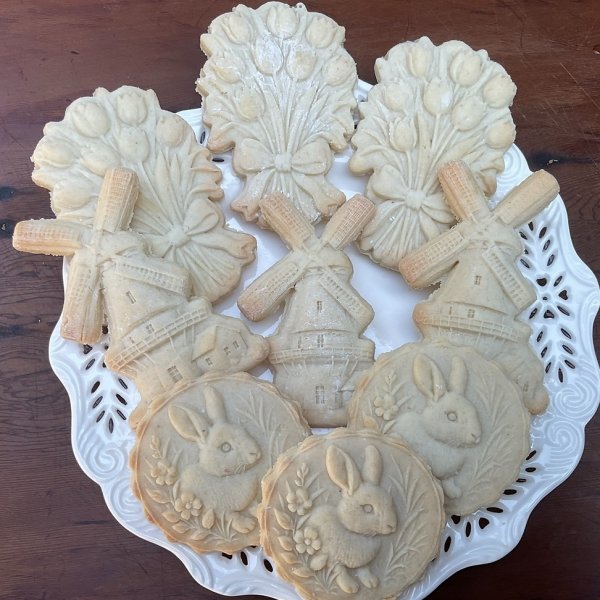 画像2: チューリップのブーケ/Bouquet of Tulips＋カッター付き*wood cookie mold【送料無料】 (2)