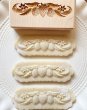 画像1: ストロベリー/Strawberry Finger＋カッター付き*wood cookie mold【送料無料】 (1)