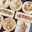 画像2: ストロベリー/Strawberry Finger＋カッター付き*wood cookie mold【送料無料】 (2)