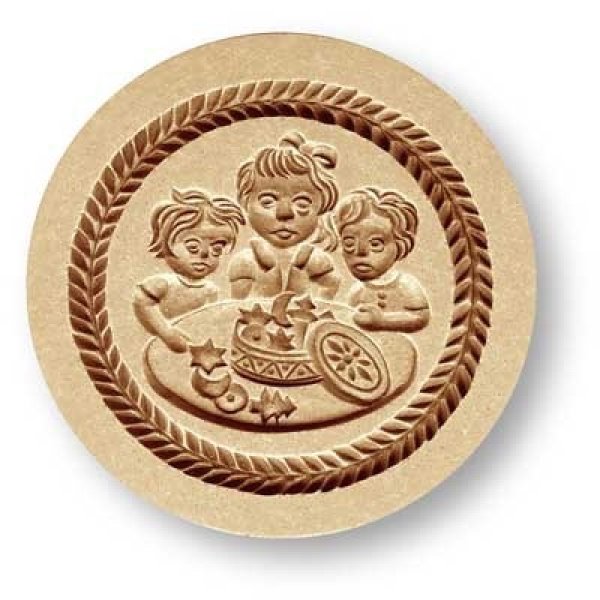 画像1: 子供達とクッキー缶*Children with Cookie Tin /cookie mold  by anis-paradies  (1)