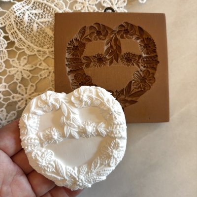 画像2: ★☆送料無料☆★お花のプレッツェル* Flower Pretzel Heart /cookie mold  by anis-paradies 