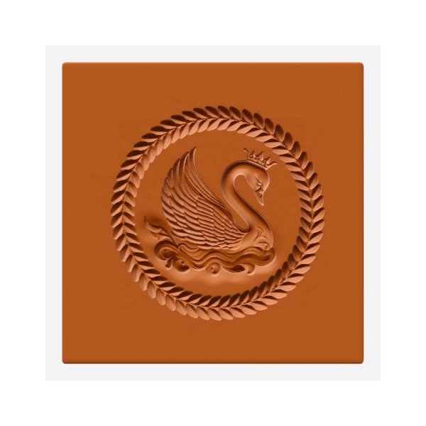 画像1: 小さな白鳥*springerle cookie stamp (1)