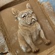 画像2: フレンチブルドッグ/French Bulldog＋カッター付き*wood cookie mold【送料無料】 (2)
