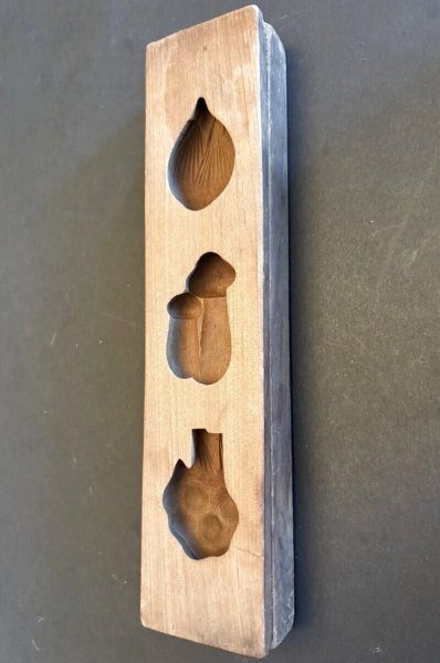 画像2: 茗荷*松茸*百合根 /菓子木型. (2)