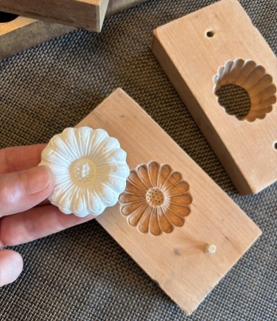 画像3: 菊 /菓子木型.